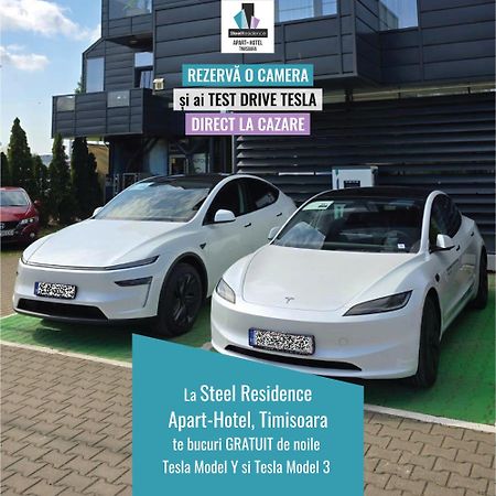 Apartments Steel Residence- Tesla Drive Experience Temešvár Exteriér fotografie